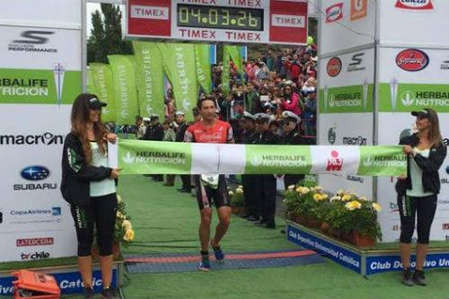 Guilherme Manocchio conquista a prata no Ironman 70.3 Pucón / Foto:Divulgação